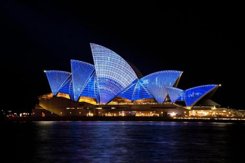 Opera House by night, Sidney